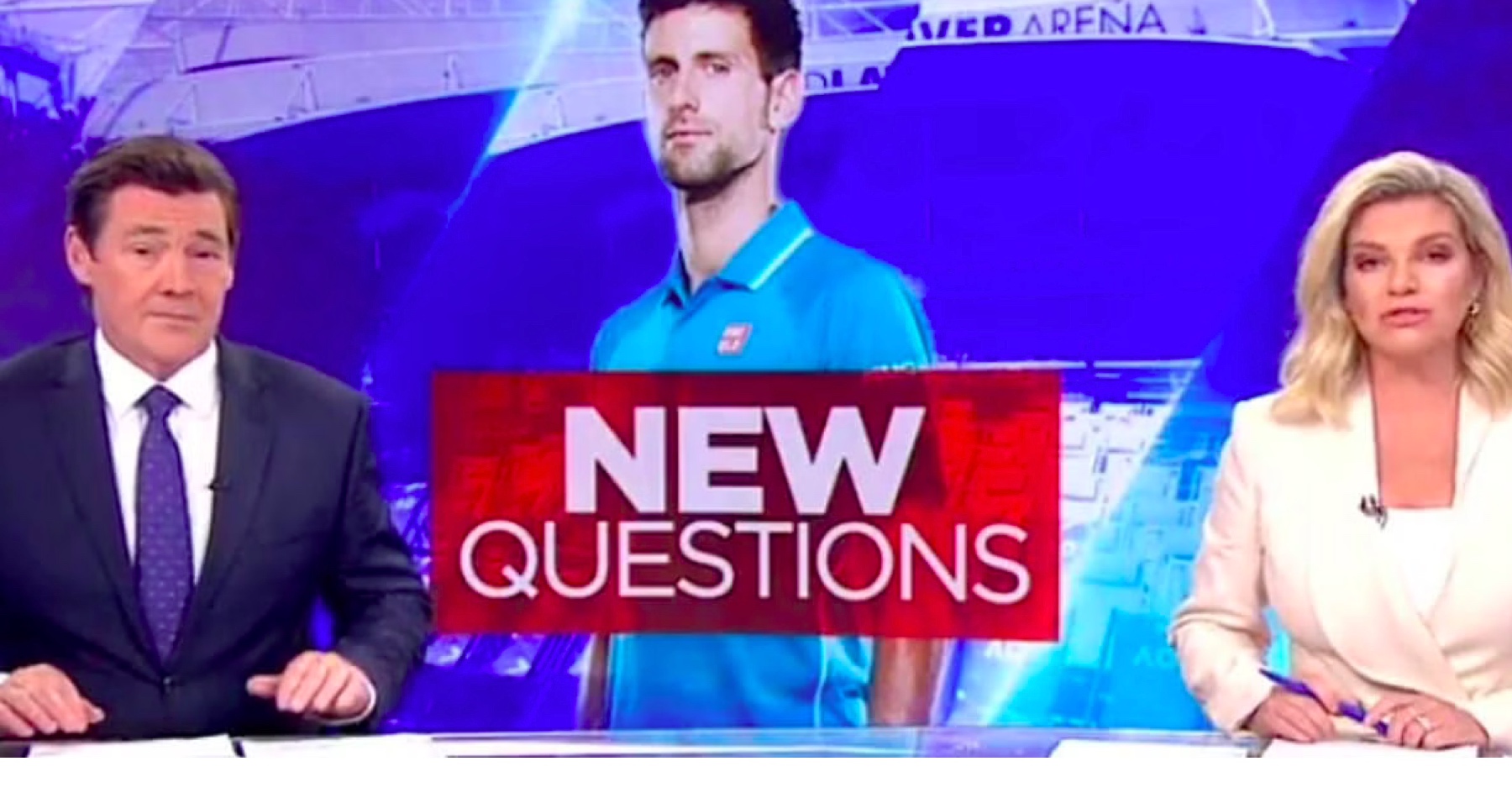 VIDEO: Moderátoři australské televize sprostě uráželi Novaka Djokoviče během reklamní přestávky, v režii totiž někdo zapomněl vypnout mikrofony! Došlo i na českou tenistku!