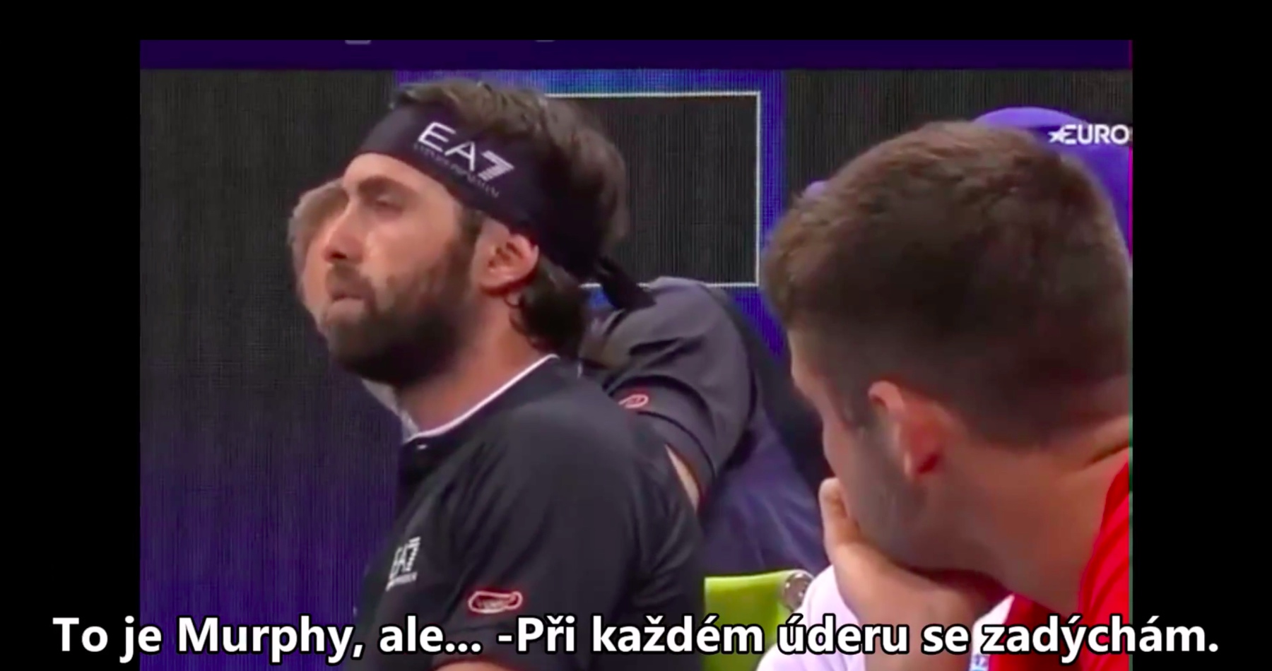 VIDEO: Plně očkovaný gruzínský tenista vzdal zápas ATP, najednou nemohl zhluboka dýchat!